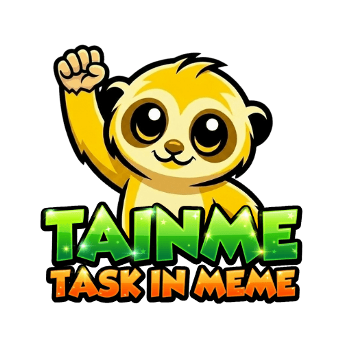 TAINME TASK IN MEME logo