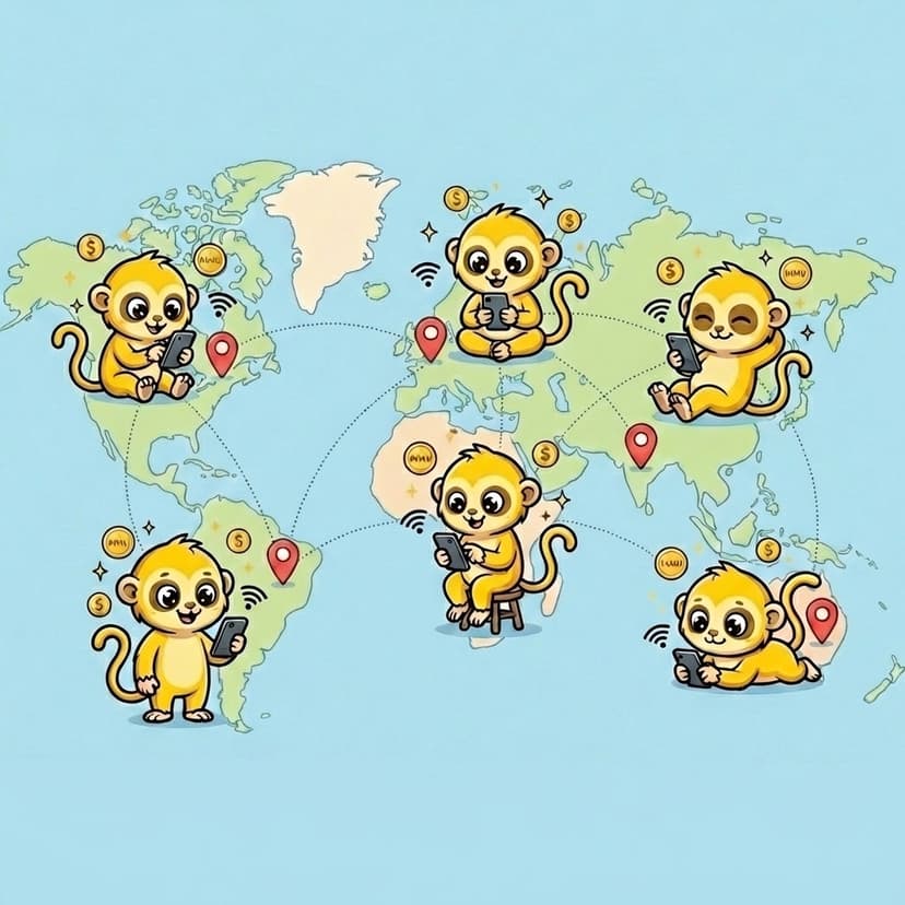 Working from around the world